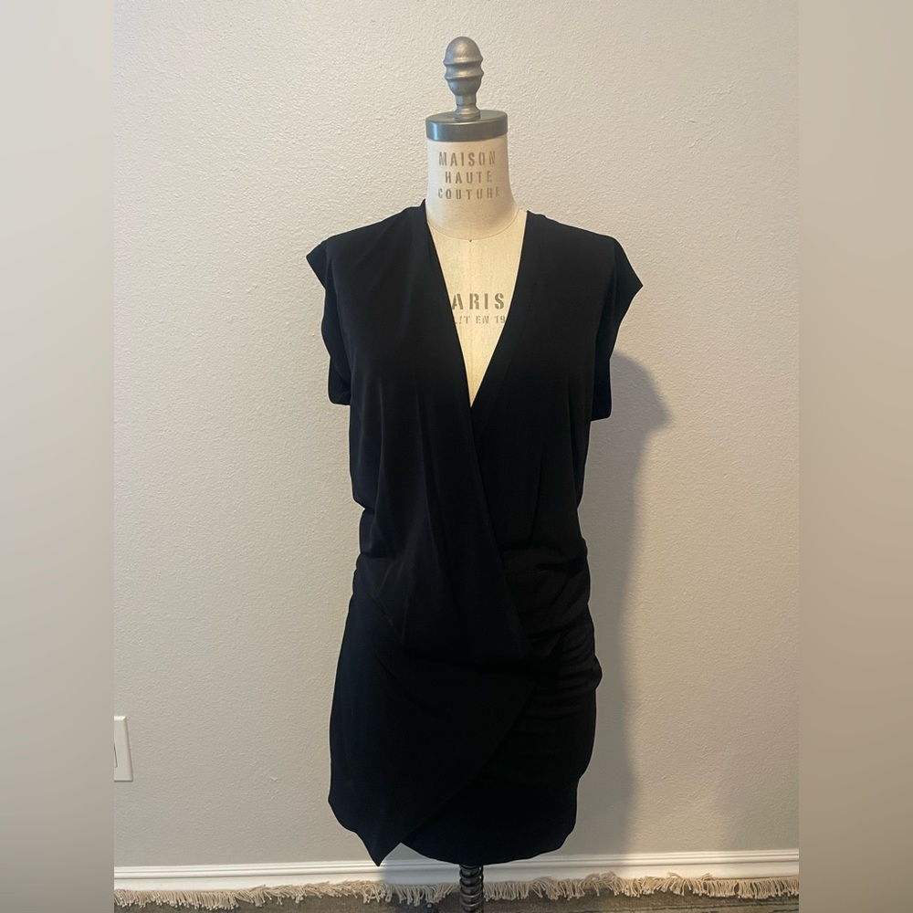 Diane Von Furstenberg Black Mini Dress